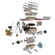 TECHING 1:3 Full-Metal V8 Engine Model Kit 500+PCS