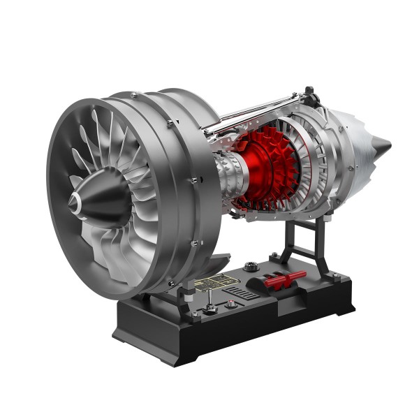 TECHING 1:12 Dual-Spool Turbofan Engine Kit 300+PCS TECHING 1:12 Dual-Spool Turbofan Engine Kit 300+PCS