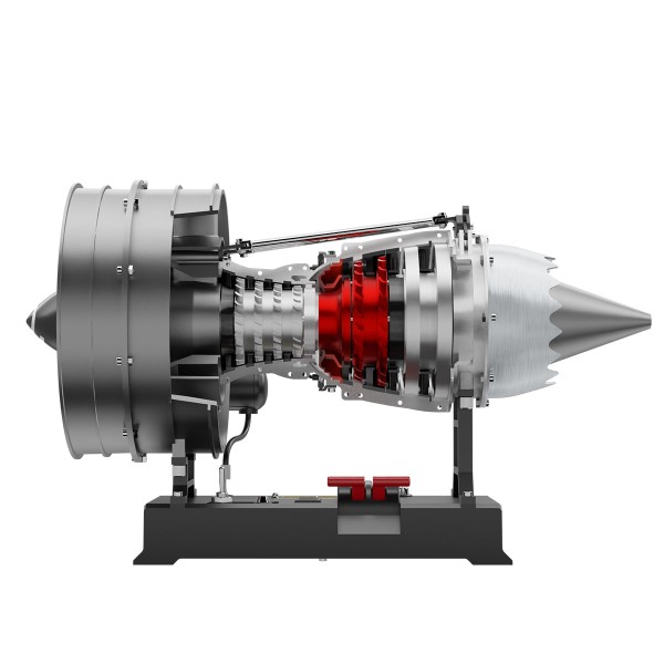 TECHING 1:12 Dual-Spool Turbofan Engine Kit 300+PCS TECHING 1:12 Dual-Spool Turbofan Engine Kit 300+PCS