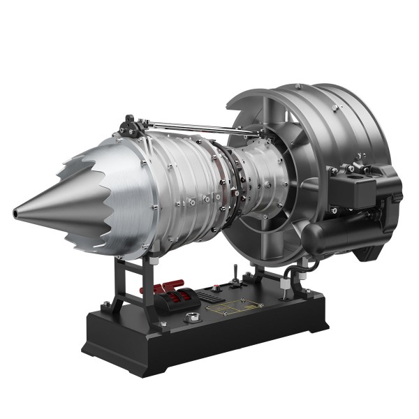TECHING 1:12 Dual-Spool Turbofan Engine Kit 300+PCS TECHING 1:12 Dual-Spool Turbofan Engine Kit 300+PCS