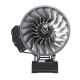 TECHING 1:12 Dual-Spool Turbofan Engine Kit 300+PCS TECHING 1:12 Dual-Spool Turbofan Engine Kit 300+PCS