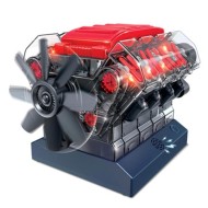 V8 STEM Working Engine Model Building Kit