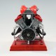 TECHING DM108 1:4 Supercar V12 Engine Model Kit 800+PCS TECHING DM108 1:4 Supercar V12 Engine Model Kit 800+PCS