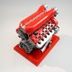 TECHING DM108 1:4 Supercar V12 Engine Model Kit 800+PCS TECHING DM108 1:4 Supercar V12 Engine Model Kit 800+PCS