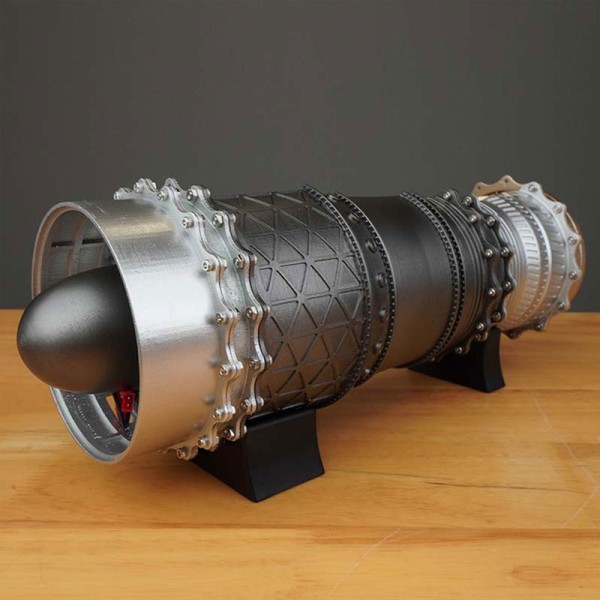 SKYMECH WS-15 1:20 Fighter Turbofan Engine Model Kit 150+PCS SKYMECH WS-15 1:20 Fighter Turbofan Engine Model Kit 150+PCS