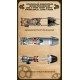 TECHING DM135 1:10 Fighter Turbofan Engine Model Kit 600+PCS TECHING DM135 1:10 Fighter Turbofan Engine Model Kit 600+PCS