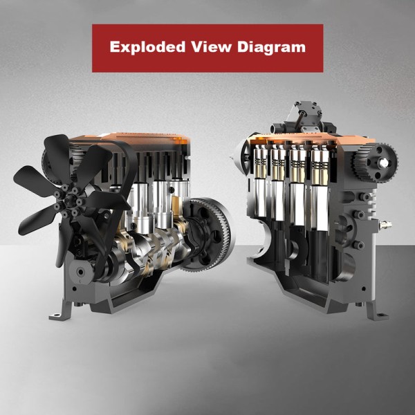TOYAN FS-L400BGC 14CC Inline Four-Cylinder Gasoline Engine TOYAN FS-L400BGC 14CC Inline Four-Cylinder Gasoline Engine