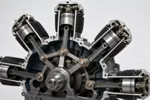 How Master and Articulating Rods Work in Radial Engines