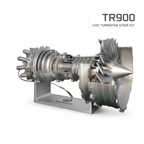 SKYMECH TR900 1/20 Turbofan Engine STEM Kit – 150+ Pieces SKYMECH TR900 1/20 Turbofan Engine STEM Kit – 150+ Pieces