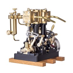 Steam Engine Model for Model Ship Model Boat Cylinders Reciprocating Retro Above 80cm KACIO LS2-14 2  Steam Engine Model for Model Ship Model Boat Cylinders Reciprocating Retro Above 80cm KACIO LS2-14 2