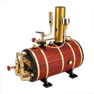 Steam Engine Horizontal Steam Boiler for Model Ship KACIO WS100XL 1000mL Steam Engine Horizontal Steam Boiler for Model Ship KACIO WS100XL 1000mL