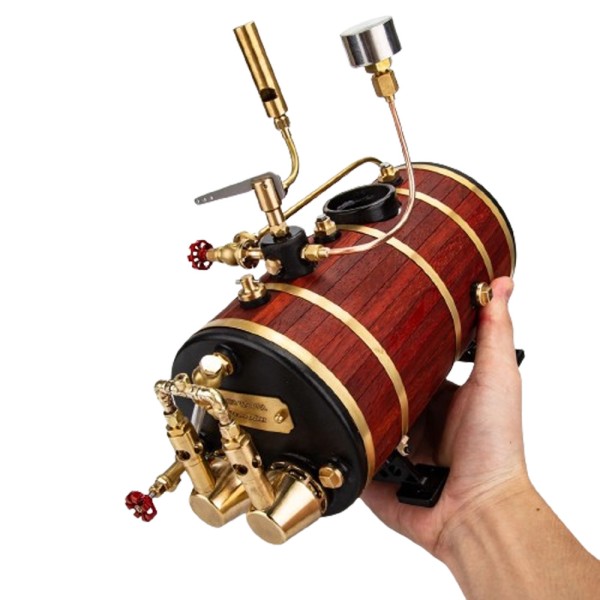 Steam Engine Horizontal Steam Boiler for Model Ship KACIO WS100XL 1000mL Steam Engine Horizontal Steam Boiler for Model Ship KACIO WS100XL 1000mL