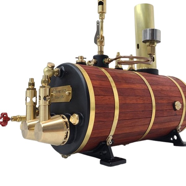 Steam Engine Horizontal Steam Boiler for Model Ship KACIO WS100XL 1000mL Steam Engine Horizontal Steam Boiler for Model Ship KACIO WS100XL 1000mL