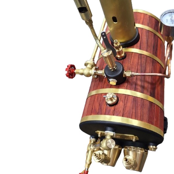 Steam Engine Horizontal Steam Boiler for Model Ship KACIO WS100XL 1000mL Steam Engine Horizontal Steam Boiler for Model Ship KACIO WS100XL 1000mL