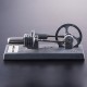 Cylinder Stirling Engine Model Electricity Generator with Bulb Stirling Engine Motor - Enginesdiy