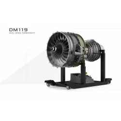 TECHING 1/10 Full-Metal Turbofan Engine Model Kit – 1000+ Pieces TECHING 1/10 Full-Metal Turbofan Engine Model Kit – 1000+ Pieces